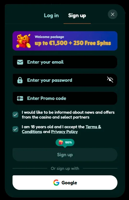 Prijava u HoneyBetz Casino